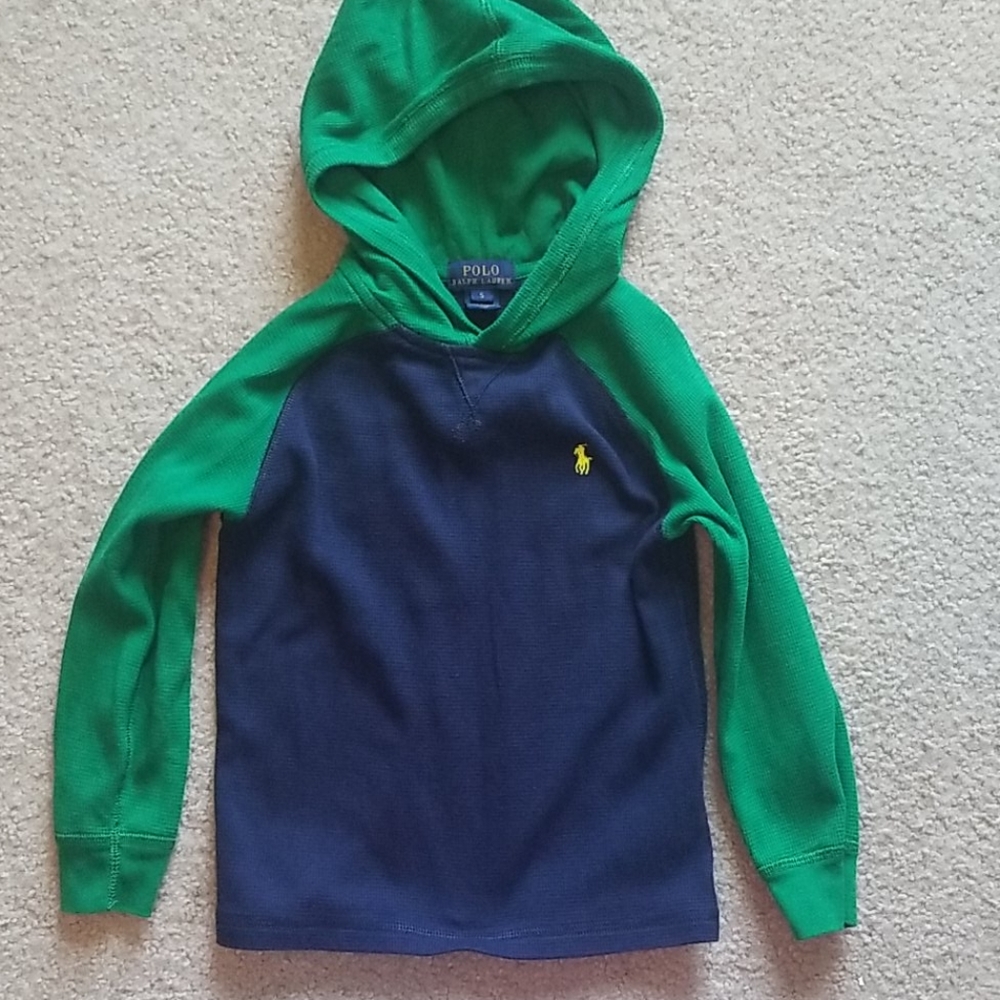 Boys 5 Thermal Ralph Lauren Polo Long sleeve shirt